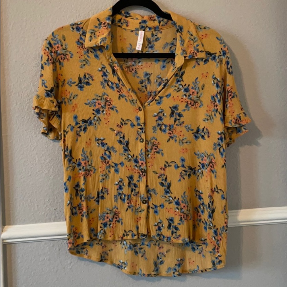 Button up blouse